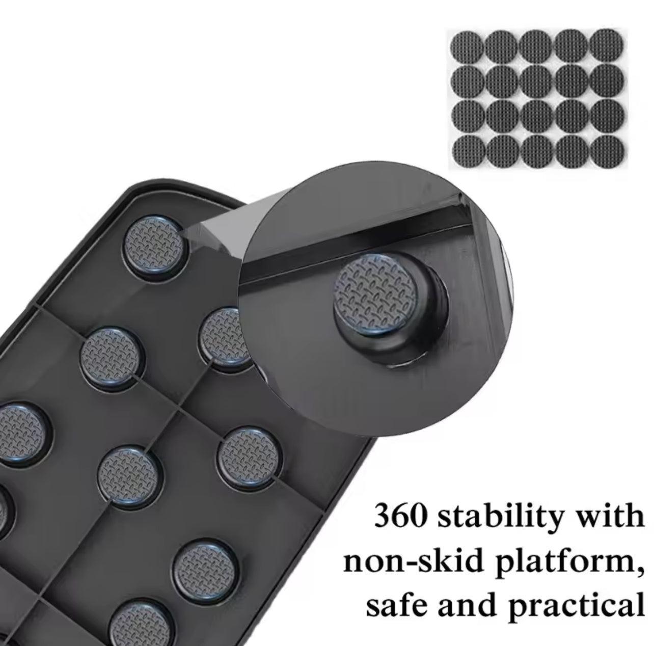Portable Multifunctional Push-up Board Set With Handles Foldable Fitness Equipment For Chest Abdomen Arms And Back Training